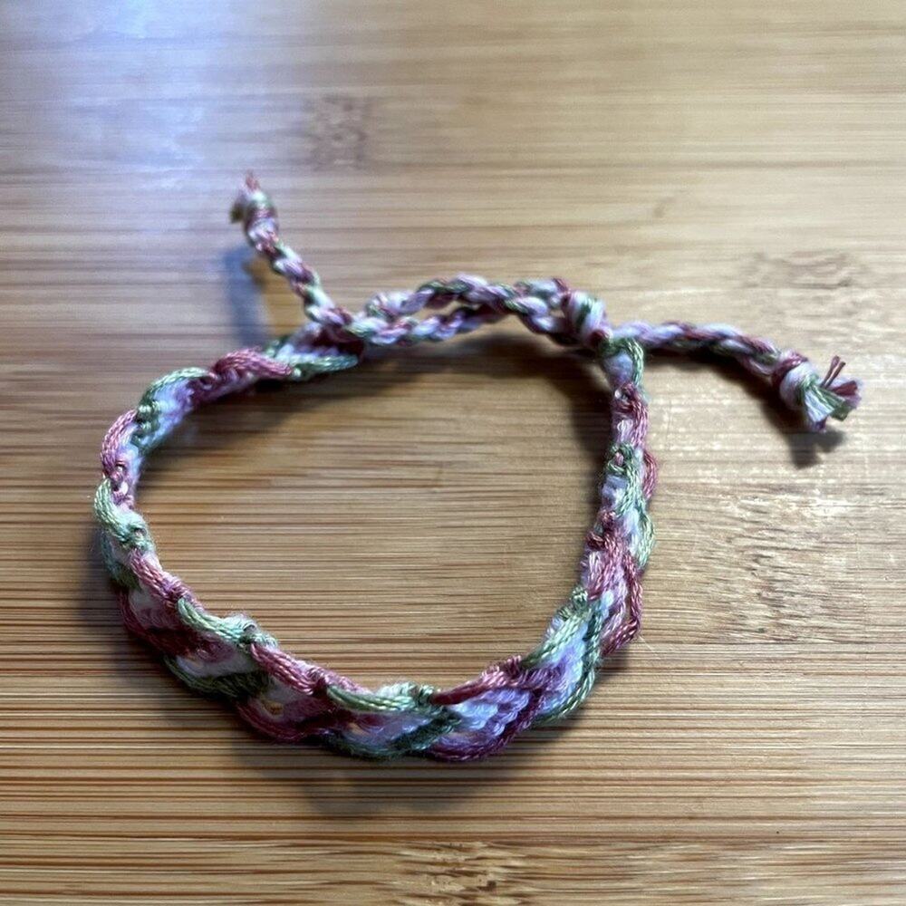 Catalina Woven Bracelet anklet trendy comfortable tie embroidery thread woven gi